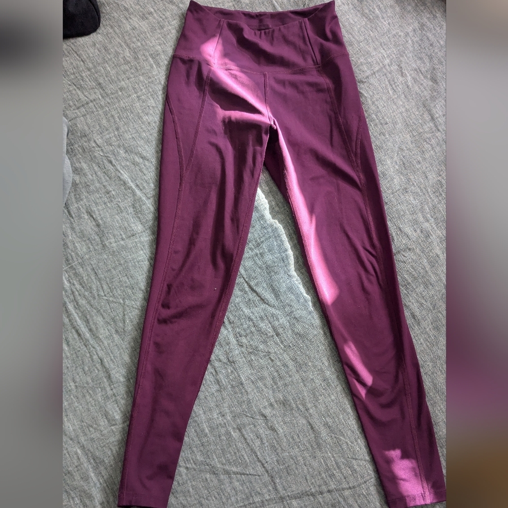 Girlfriend Collective Deep Purple Leggings